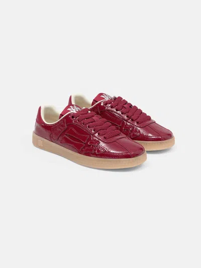 Amiri Red Pacific Bones Sneakers In Red