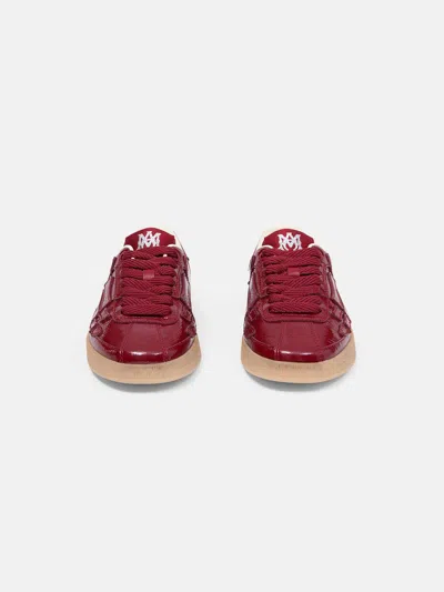 Amiri Red Pacific Bones Sneakers In Red