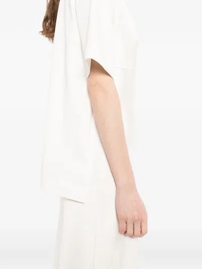 Litkovska Soft-structured Maxi Dress In White