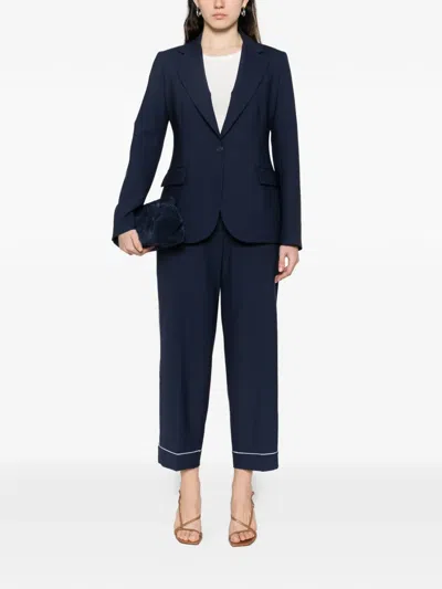 P.a.r.o.s.h Single-breasted Blazer In Blue