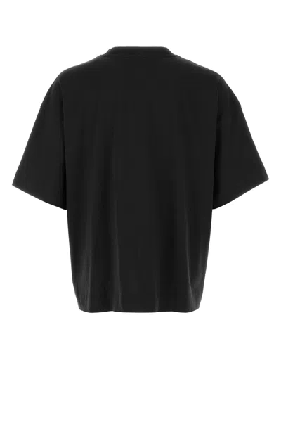 Dries Van Noten Essential Black T-shirt Crafted From Premium Cotton In Black