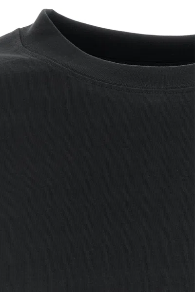Dries Van Noten Essential Black T-shirt Crafted From Premium Cotton In Black