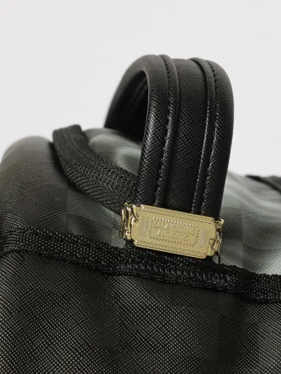 Sprayground Check-pattern Backpack In Gray
