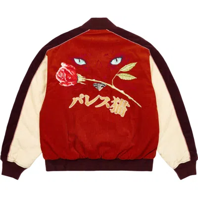 Palace Cat Eye Bomber Jacket 'rust' In Multi