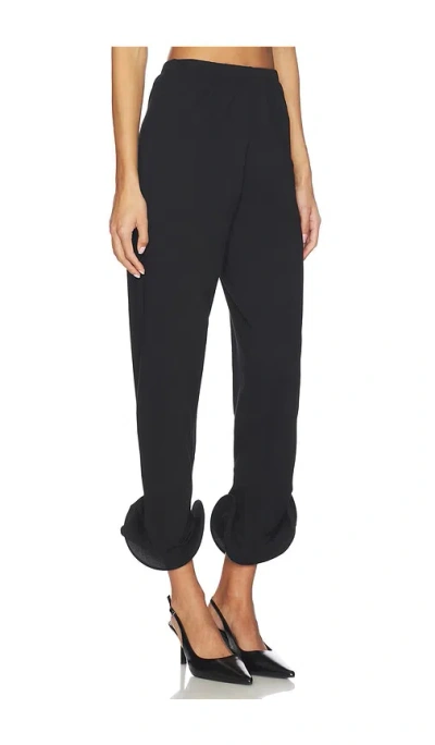 Sid Neigum Wave Hem Pant In Black