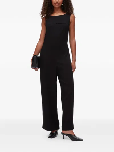 3.1 Phillip Lim Button Panel Jumpsuit In Black
