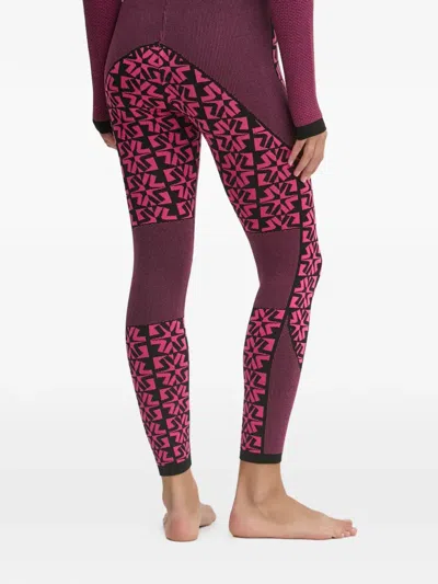 Newland Geometric-pattern Leggings In Multi