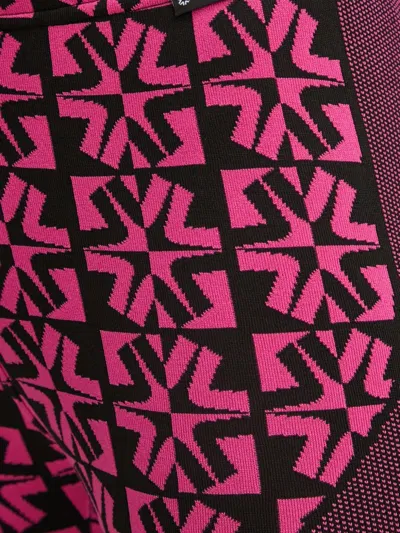 Newland Geometric-pattern Leggings In Multi