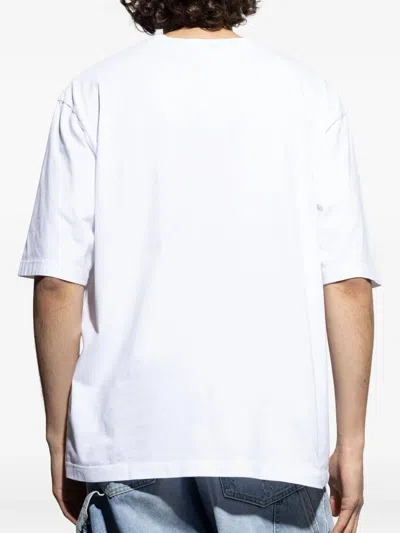 Dsquared2 Logo-print Oversized T-shirt In White