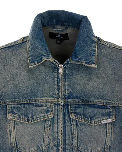 Represent R4 Denim Jacket In Blue