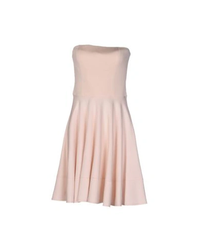 Pinko Short Dress In Light Pink