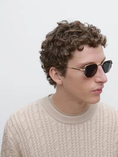 Massimo Dutti Cable In Neutral