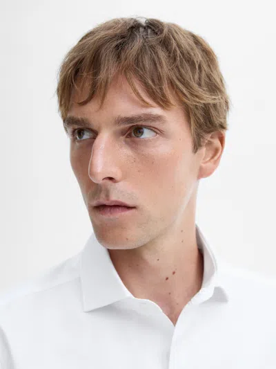 Massimo Dutti Regular In White