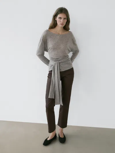 Massimo Dutti High In Gray