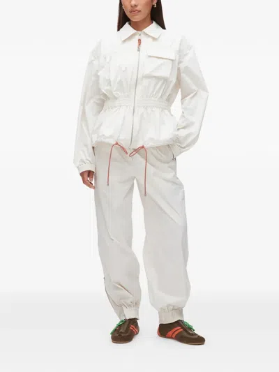 3.1 Phillip Lim Drawstring Zip-up Jacket In Neutral