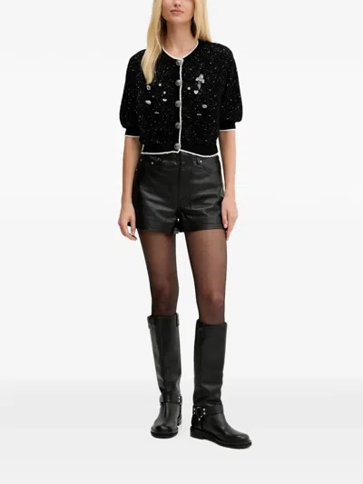 Gestuz Stud-embellished Cardigan In Multi
