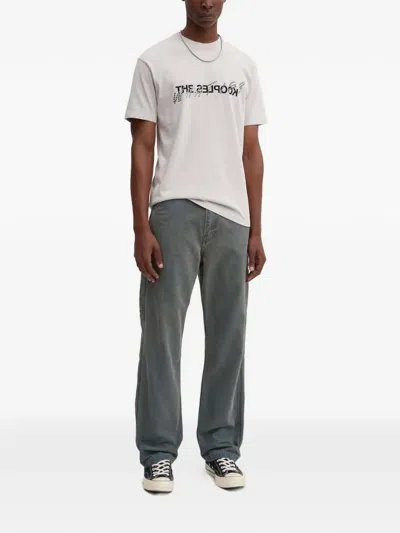 Levi's Side-patch Trousers In Gray