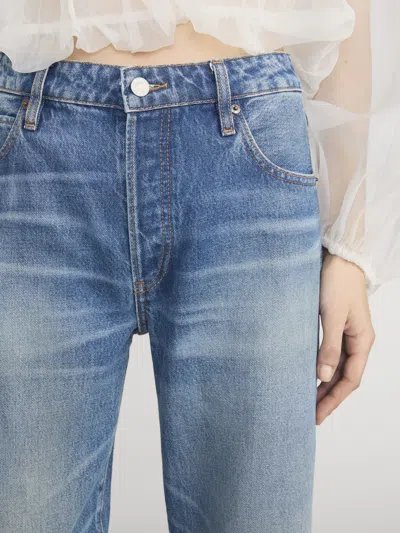 Frame Jeans The Essential Fighter In Blue