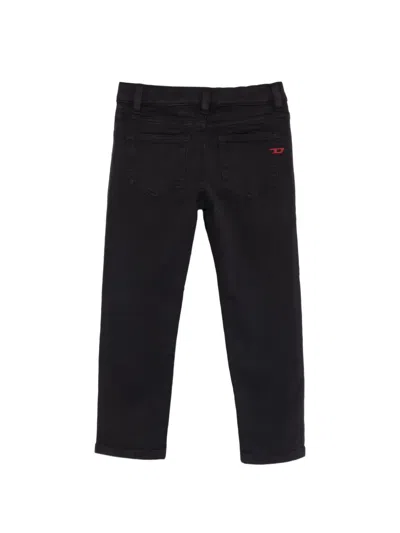 Diesel Black Kids Jeans  In Black