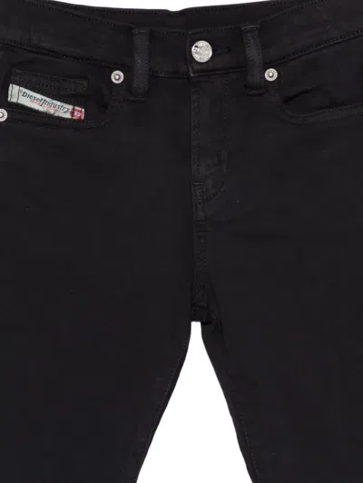 Diesel Black Kids Jeans  In Black