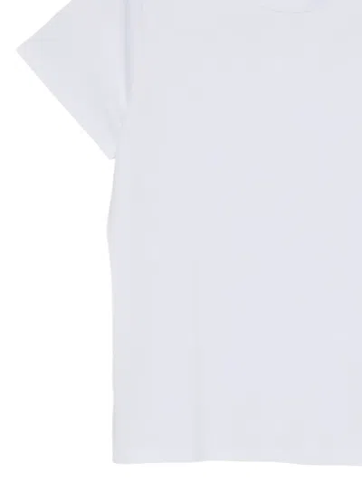 P.a.r.o.s.h Crew-neck T-shirt In White