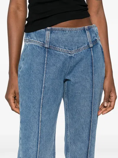 Mother Denim Blue In Blue