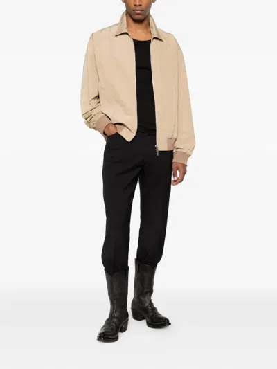 Dsquared2 Zip-up Jacket In Neutral