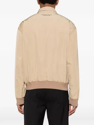 Dsquared2 Zip-up Jacket In Neutral