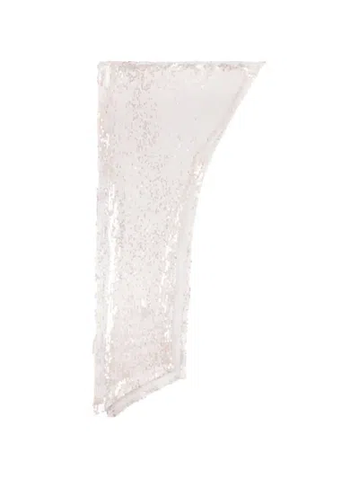 Manurí Pixie Sequin-embellished Headscarf In Gray