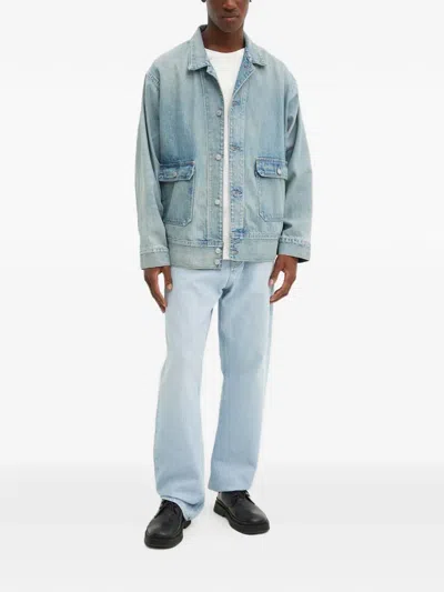 Levi's Patch-pocket Denim Jacket In Blue