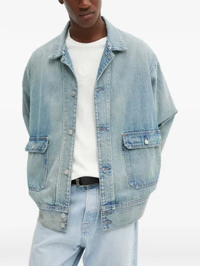 Levi's Patch-pocket Denim Jacket In Blue