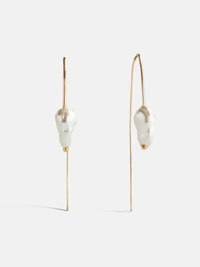 Baublebar Teagan Threaded Glass Pearl Earrings In Multi