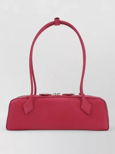 Alaïa Teckel Medium Rectangular Shoulder Top Handle Bag In Pink