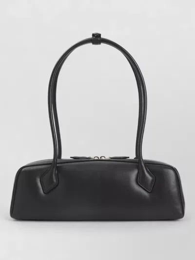 Alaïa Medium Rectangular Shoulder Bag Double Handles In Black