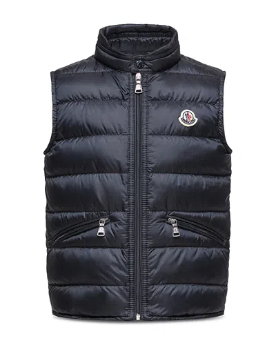 Moncler Doudoune Sans Manches Gui In Blue