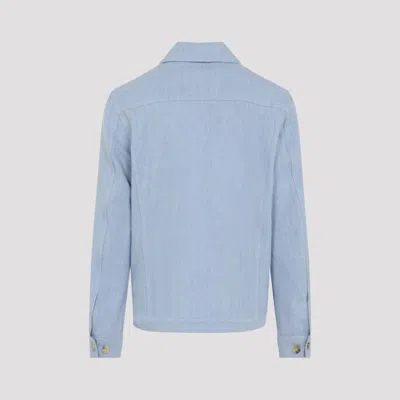 Kiton Jacket Collared Design Chest Pockets Long Sleeves In Blue