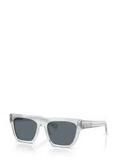 Prada Eyewear Square Frame Sunglasses In White