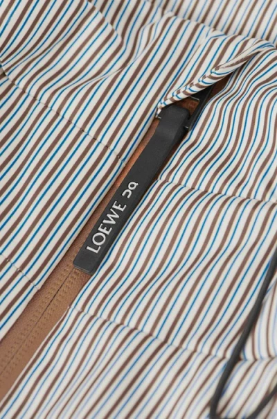 Loewe Puffer Vest In Technical Shell In Multi