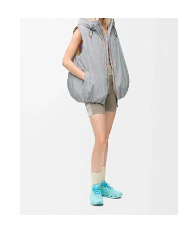 Loewe Puffer Vest In Technical Shell In Multi