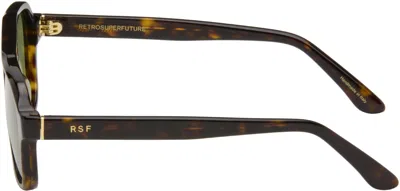 Retrosuperfuture Full Frame Sunglasses In Brown