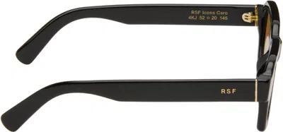 Retrosuperfuture Rectangular Acetate Sunglasses Tinted Lenses In Black