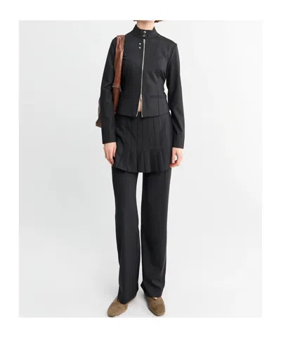 Paloma Wool Fumi Zip-up Jacket In Black