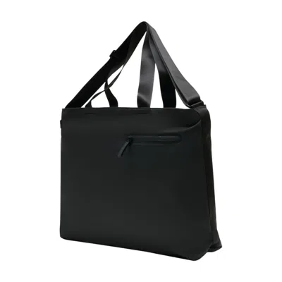 Rains Dash Adjustable-strap Shoulder Bag In Black