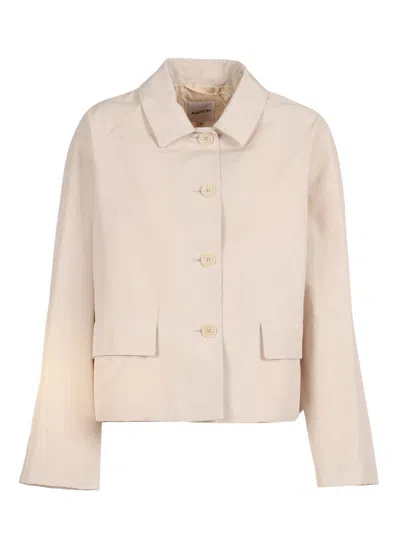 Aspesi Long Sleeve Jacket In Sand