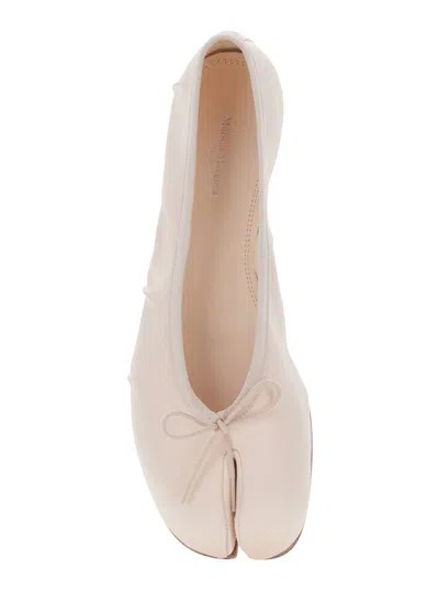 Maison Margiela Tabi New Flat Shoes Pink In Pink