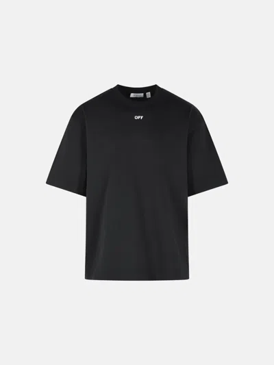 Off-white Off Stamp Plain Tee Ss In Black