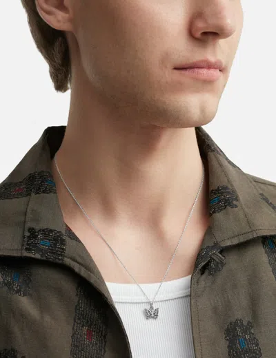 Needles Papillon Pendant - 925 Silver In Silver