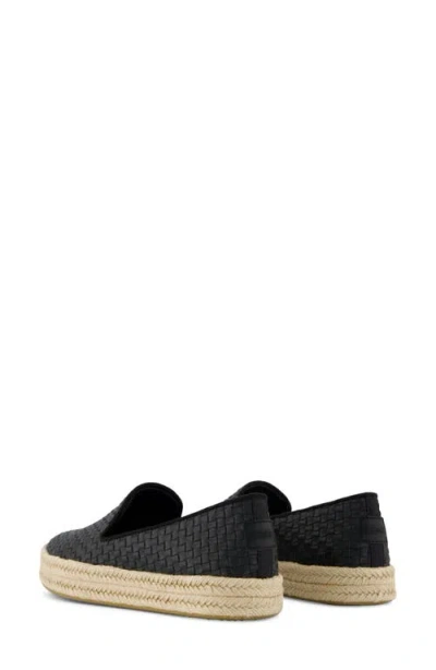 Toms Carolina Platform Espadrille Sneaker In Black