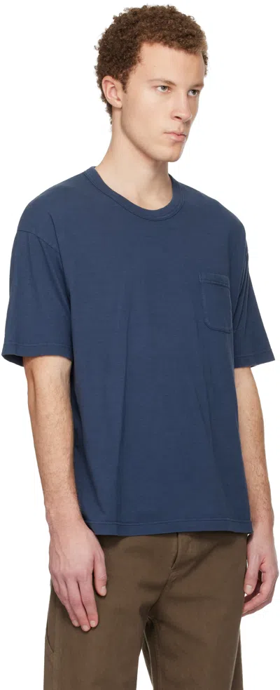 Visvim Blue Jumbo S/s Dmgd T-shirt In Neutral