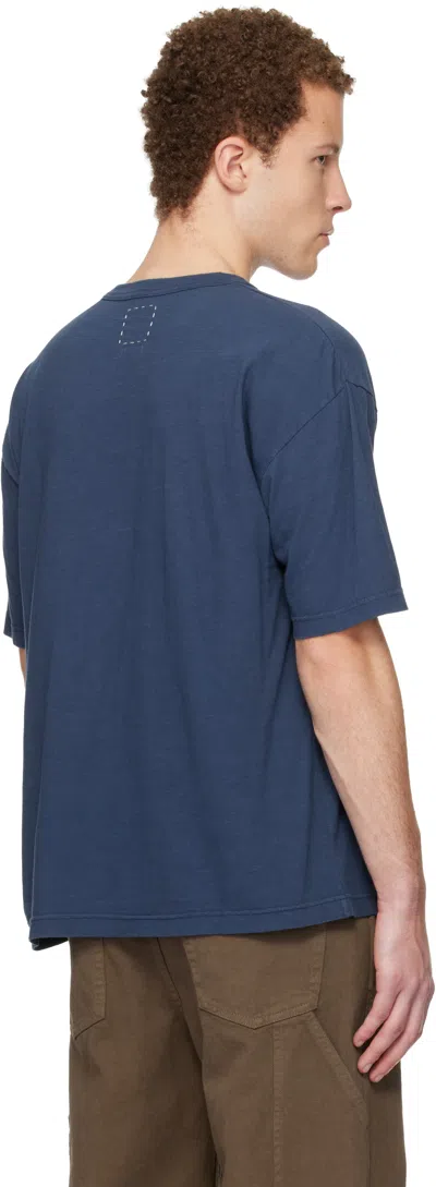 Visvim Blue Jumbo S/s Dmgd T-shirt In Neutral